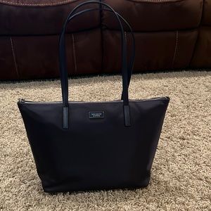 Kate Spade Hayden Zip Top Nylon Tote Bag - Nightcap Navy ~ New/NWT Handbag Purse